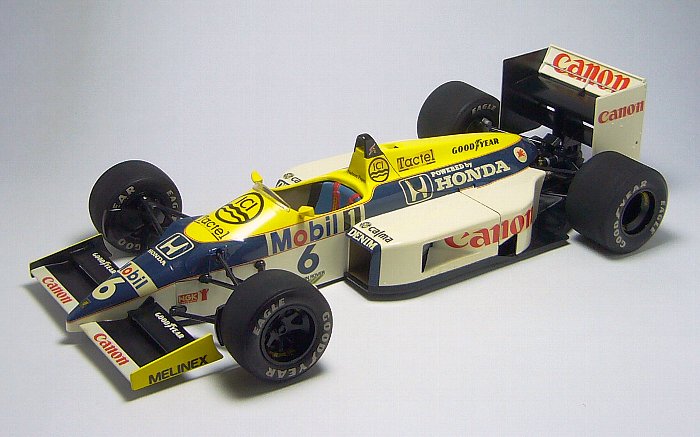 【コピー】TAMIYA 1/20 Williams Honda FW11 F1 GP 1986 #5 マンセル 完成品 / タミヤ ウイリアムズ ホンダ グランプリコレクション No.19 フォーミュラ